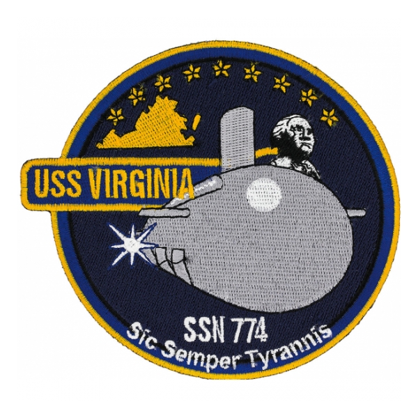 USS Virginia SSN-774 Patch