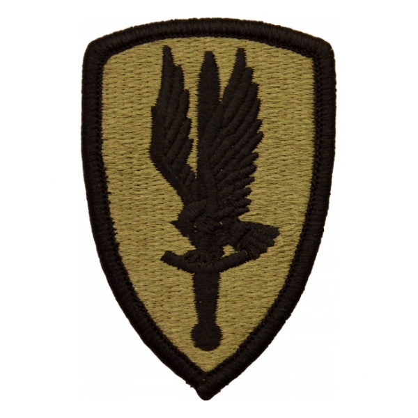 1st Aviation Brigade Scorpion / MultiCam OCP Patch With Hook Fastener