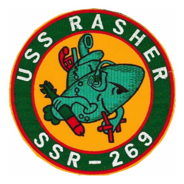 USS Rasher SSR-269 Patch