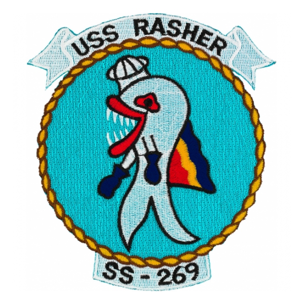 USS Rasher SS-269 Patch