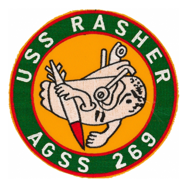 USS Rasher AGSS-269 Patch