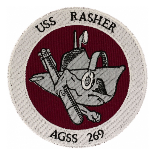 USS Rasher AGSS-269 Patch