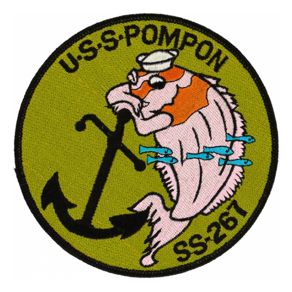 USS Pompon SS-267 Patch
