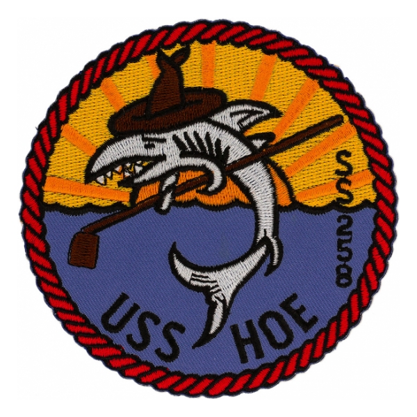 USS Hoe SS-258 Patch