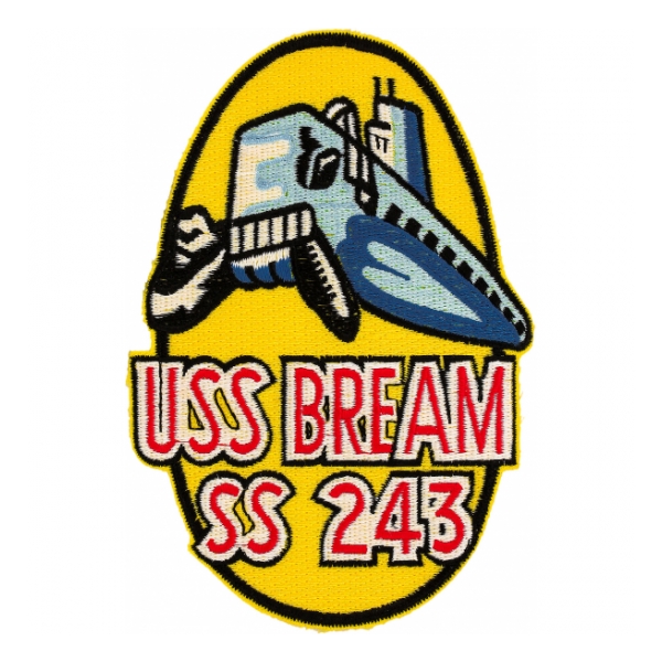 USS Bream SS-243 Submarine Patch