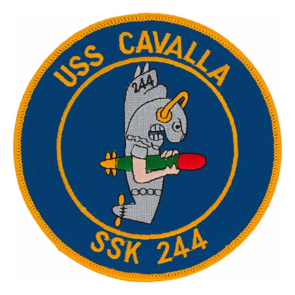 USS Cavalla SSK-244 Patch