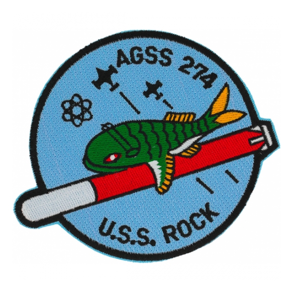 USS Rock AGSS-274 Patch