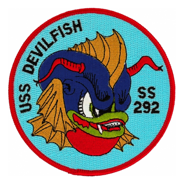 USS Devilfish SS-292 Patch