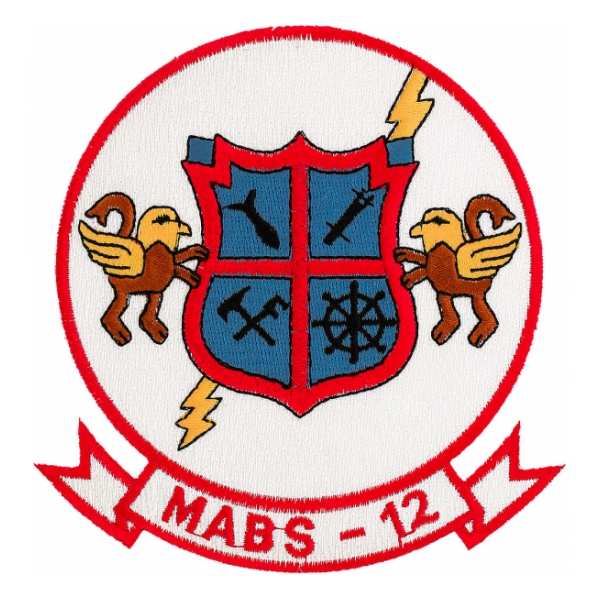 Marine Air Base  Squadron MABS-12 Patch