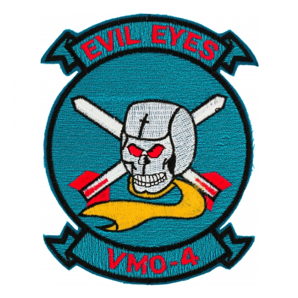 Marine Observation Squadron VMO-4 Patch (Evil Eyes)