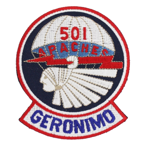 501st Airborne Infantry Regiment Patch (Geronimo)