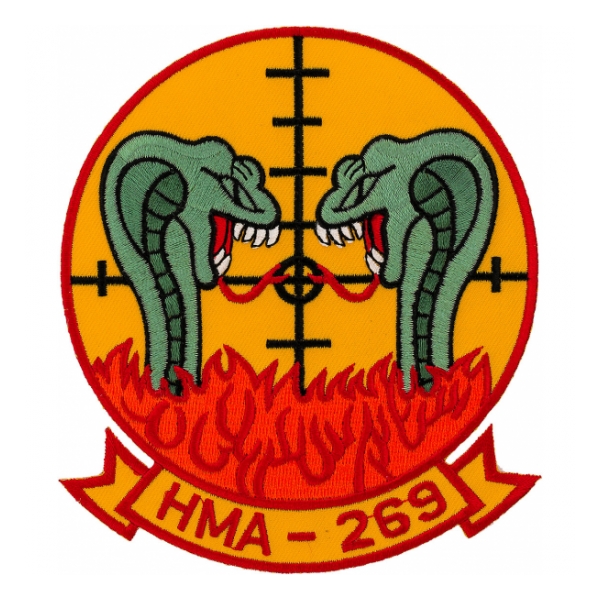 Marine Attack Helicopter Squadron HMA-269 Patch