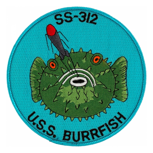 USS Burrfish SS-312 Patch