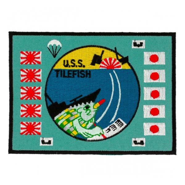 USS Tilefish SS-307 Patch