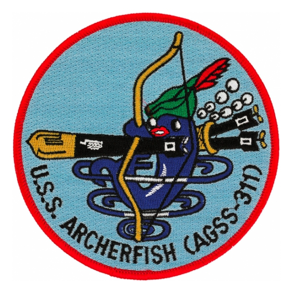 USS Archerfish AGSS-311 Patch