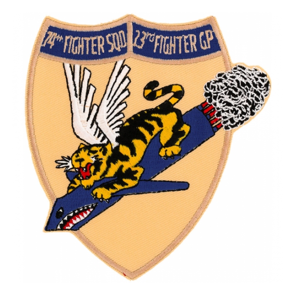 74th Fighter Squadron / 23 Fighter Group Patch