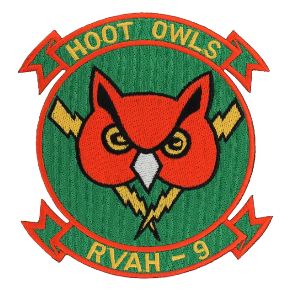 Navy Reconnaissance (Heavy) Attack Squadron RVAH-9 Patch