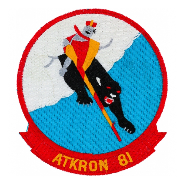 Navy Attack Squadron VA-81 Patch