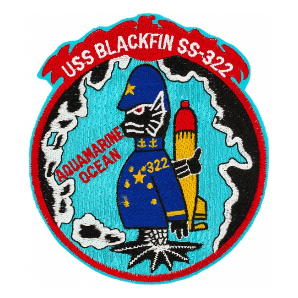 USS Blackfin SS-322 Patch