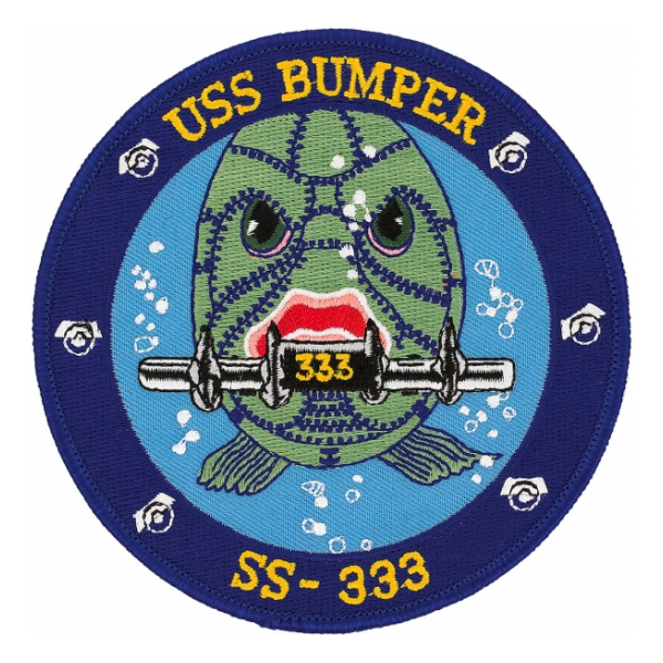 USS Bumper SS-333 Patch