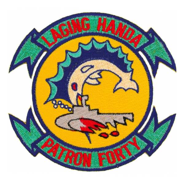 Navy Patrol Squadron VP-40 Patch