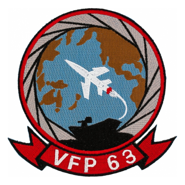 Navy Light Photographic Reconnaissance Squadron Patch VFP-63