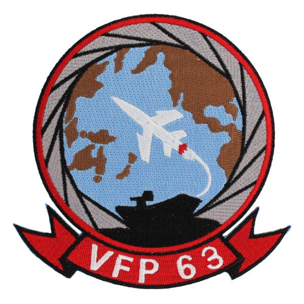 Navy Light Photographic Reconnaissance Squadron Patch VFP-63