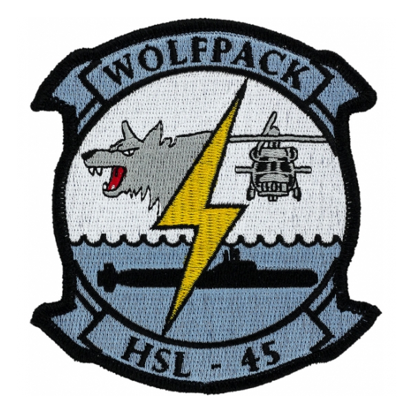 Navy Helicopter Anti-Submarine Squadron (Light) Patch HSL-45
