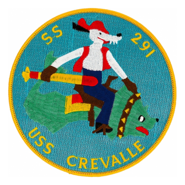 USS Crevalle SS-291 Patch