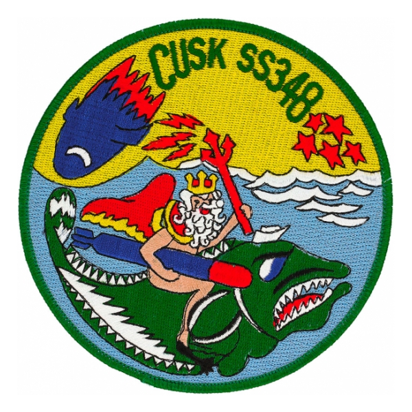 USS Cusk SS-348 Patch