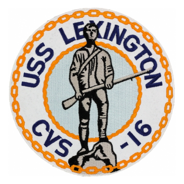 USS Lexington CVS-16 Ship Patch