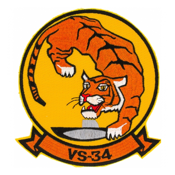 Navy Sea Control Squadron VS-34 Patch