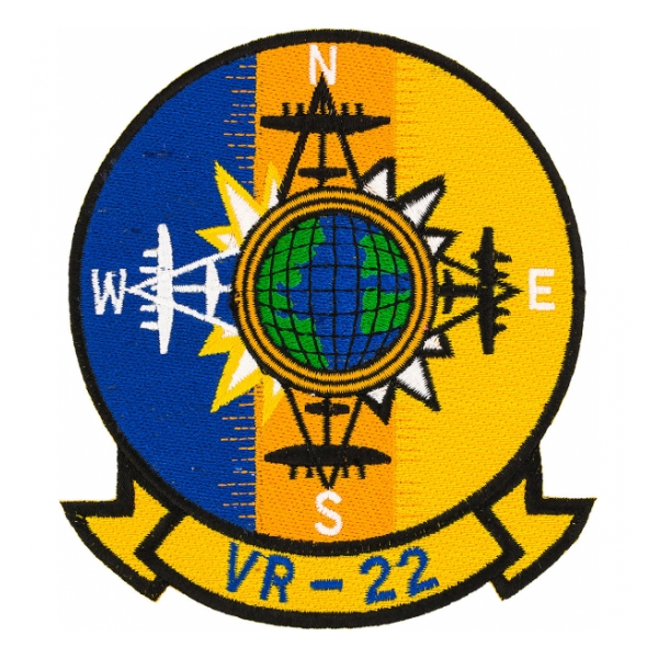 Navy Fleet Logistics Support Squadron Patch VR-22
