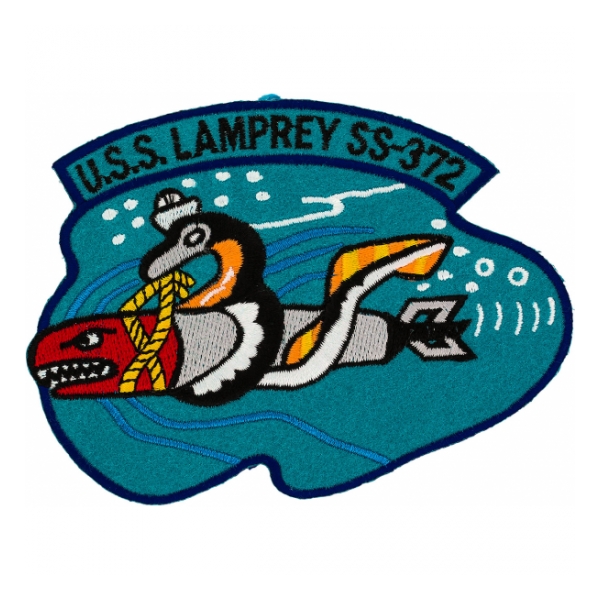 USS Lamprey SS-372 Patch