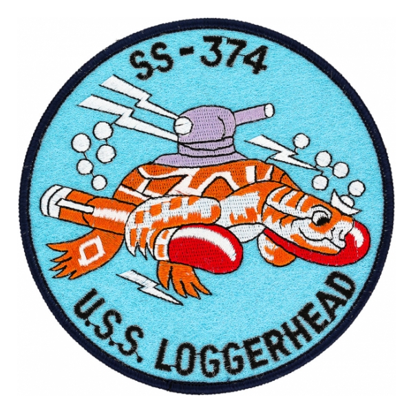 USS Loggerhead SS-374 Patch
