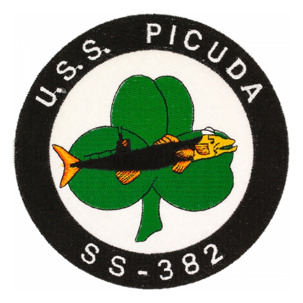 USS Picuda SS-382 Patch