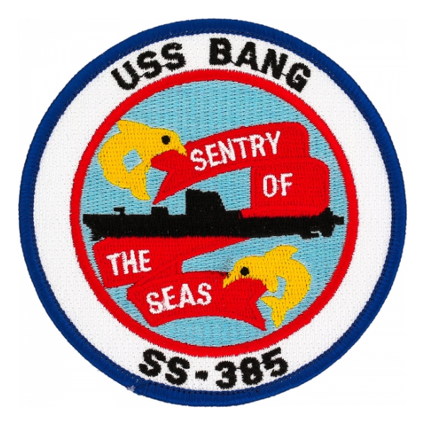 USS Bang SS-385 Patch