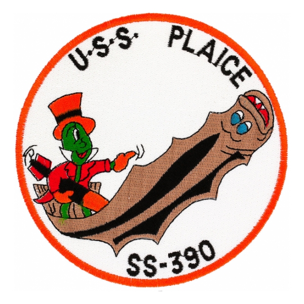 USS Plaice SS-390 Patch