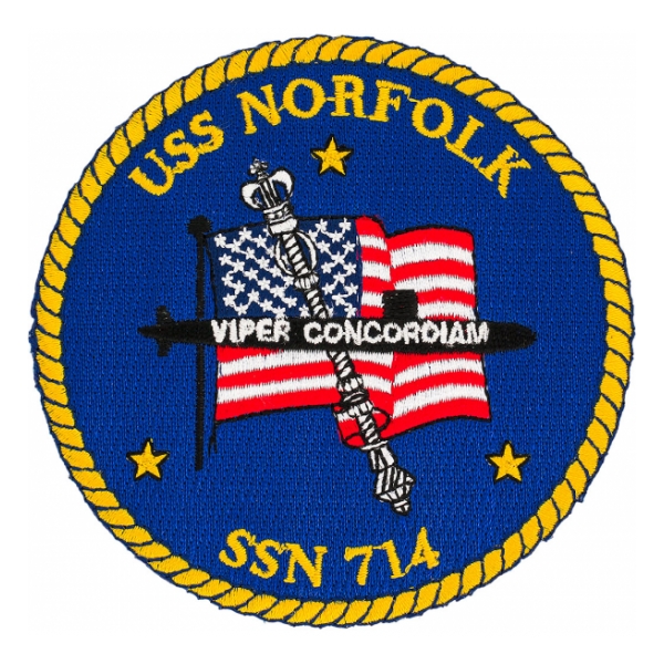 USS Norfolk SSN-714 Patch