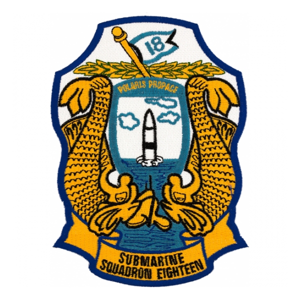 Navy Submarine Squadron 18 Patch