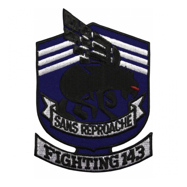 Navy Fighter Squadron VF-143 Sans Reproache Patch