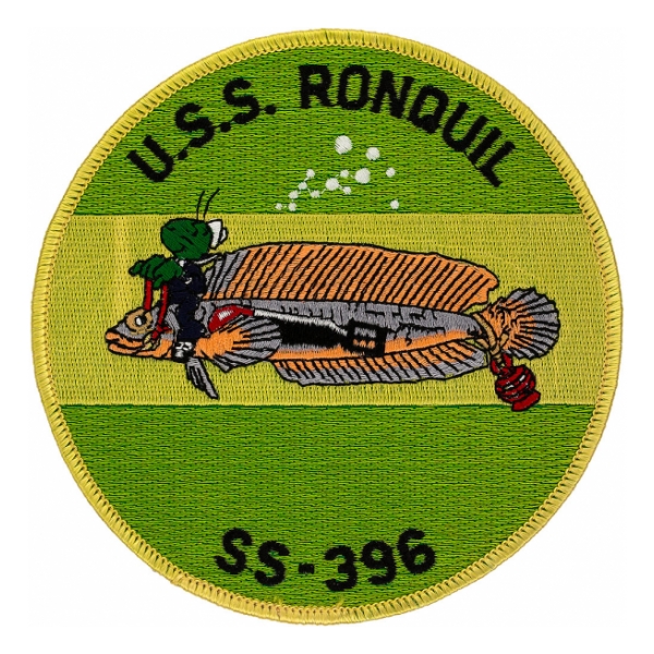 USS Ronquil SS-396 Patch