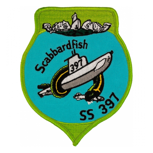 USS Scabbardfish SS-397 Patch