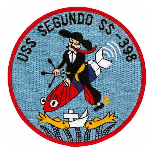 USS Segundo SS-398 Patch