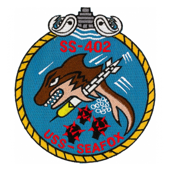 USS Sea Fox SS-402 Submarine Patch