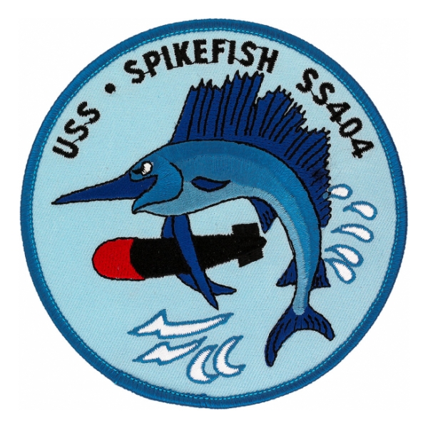 USS Spikefish SS-404 Submarine Patch