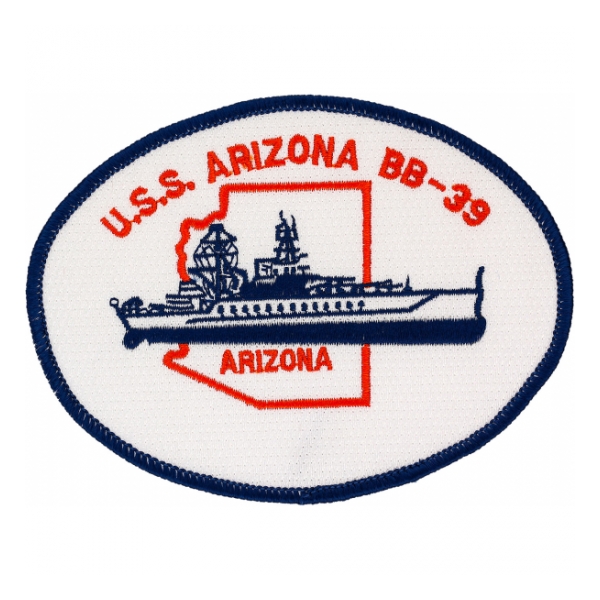 USS Arizona BB-39 Ship Patch