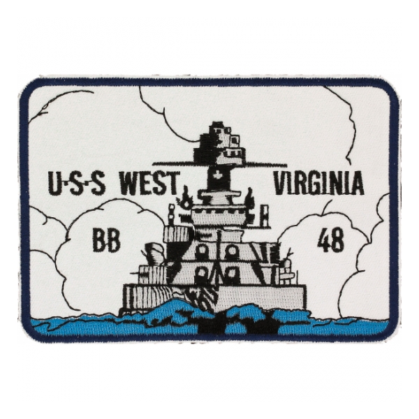 USS West Virginia BB-48 Ship Patch