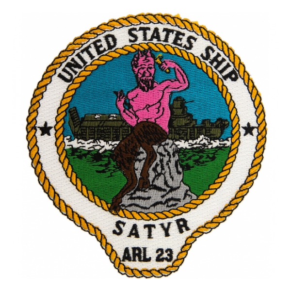 USS Satyr ARL-23 Ship Patch