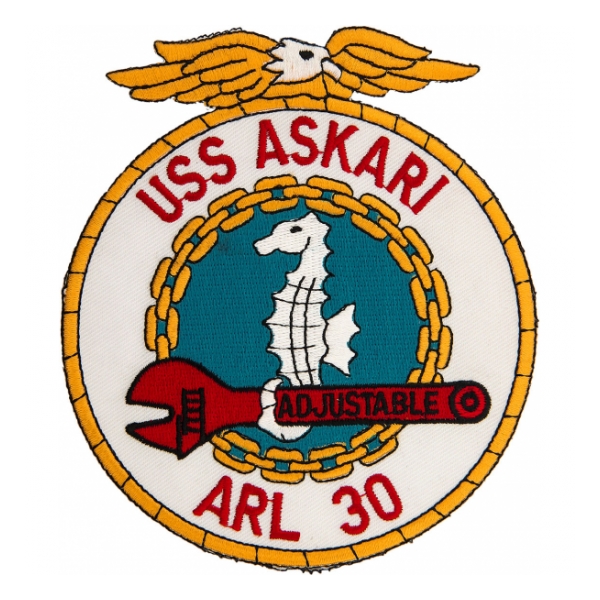 USS Askari ARL-30 Ship Patch